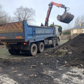 Castle Grab Hire Truck